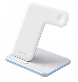 Беспроводная зарядная станция Deppa 3 в 1 Neo 20W